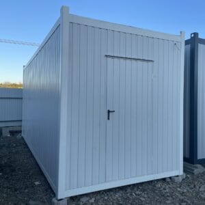 Kontener biurowy / socjalny 6,0x2,45m Ocieplany | Elektryka | Panele PCV