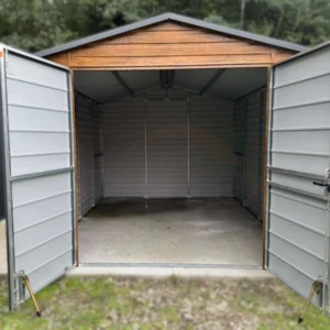 Domek narzędziowy 3x4 m Złoty Dąb / Grafit Mat | Drzwi 2,00m | Profil